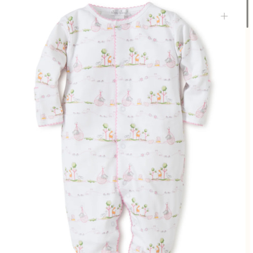 Pink Noah's Print Footie