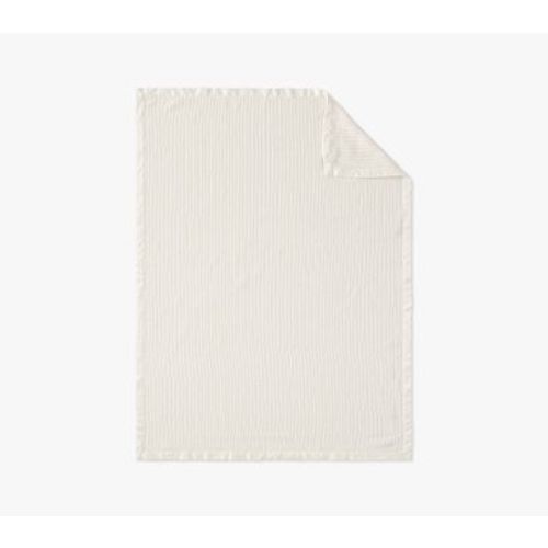 Organic Cotton Cellular Blanket, Ivory