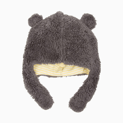 Magnetic Me Fleece Hat - Grey, 0-6 M