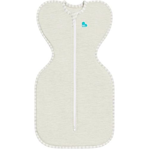 Love to Dream Swaddle UP, Baby Sleep Sack, Self-Soothing Swaddles for Newborns, Improves Sleep, Snug Fit Helps Calm Startle Reflex, New Born Essentials for Baby, 1.0 TOG, Medium 13-19 lbs, Sand Dollar