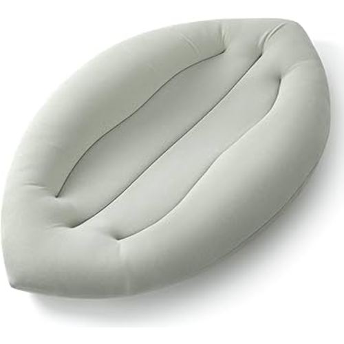 Baby Lounger for Newborn: Skin-Friendly & Breathable for 0-12 Months Infant Tummy Time Playtime & Diaper Changes - Portable & Lightweight Cushion for New Parents