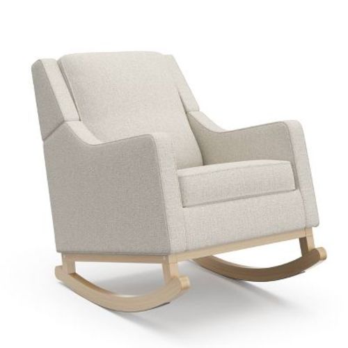Storkcraft Pasadena Nursery Rocking Chair - Driftwood/dune Basketweave
