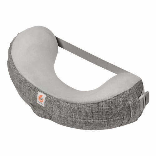 Natural Curve Nursing Pillow - Heathered Grey – Ergobaby Australia