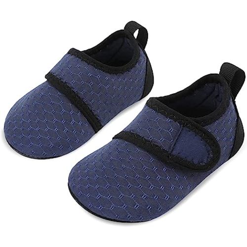JIASUQI Baby Boys and Girls Barefoot Swim Water Skin Shoes Aqua Socks for Beach Swim Pool