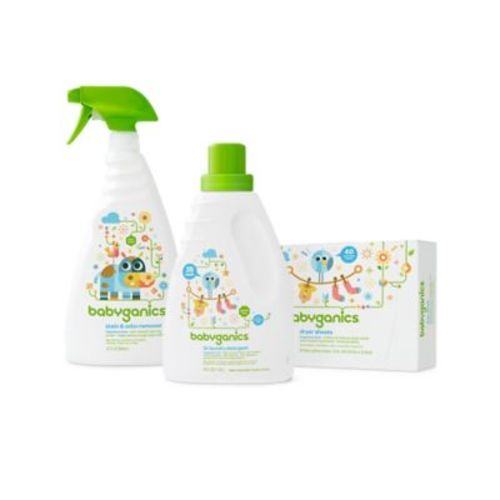 Babyganics®Baby-Safe Laundry Essentials 3-Piece Kit - WHITE