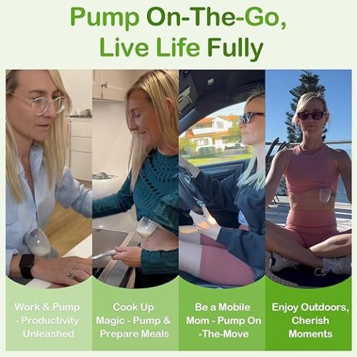 haakaa Manual Breast Pump Breastfeeding Pump with Food Silicone Cap 4oz/100ml - 4 oz/100 ml + Lid