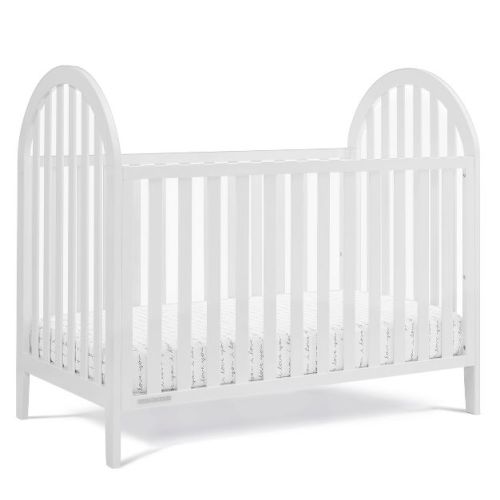 Delta Children Milano 4-in-1 Convertible Crib - Bianca White