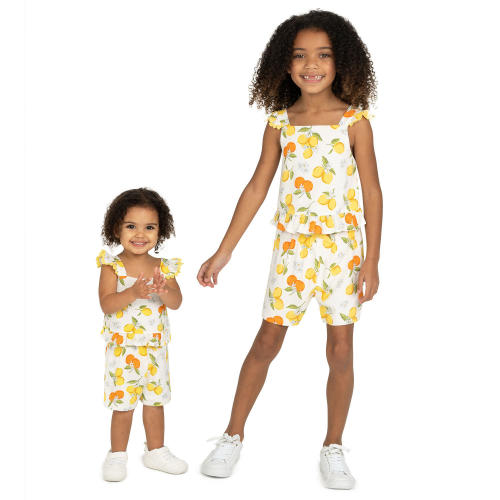 Rare Editions Toddler Girls 2 Piece Woven Short Set - Sam's Club