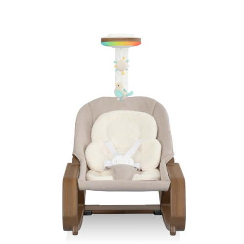 Evenflo Lyra 2-in-1 Infant to Toddler Rocker (Coastal Coffee)