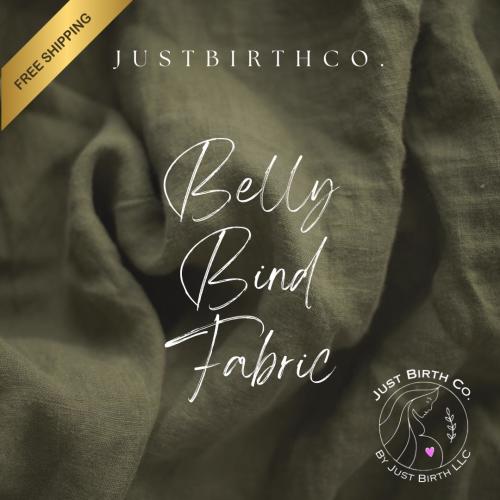 Postpartum Belly Bind | Bengkung Belly Binding Wrap + Womb Healing Oil Add-On | Doula Recommended – JustBirthCo