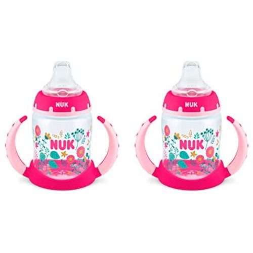 NUK Learner Cup, 5oz, 2-Pack, Flowers