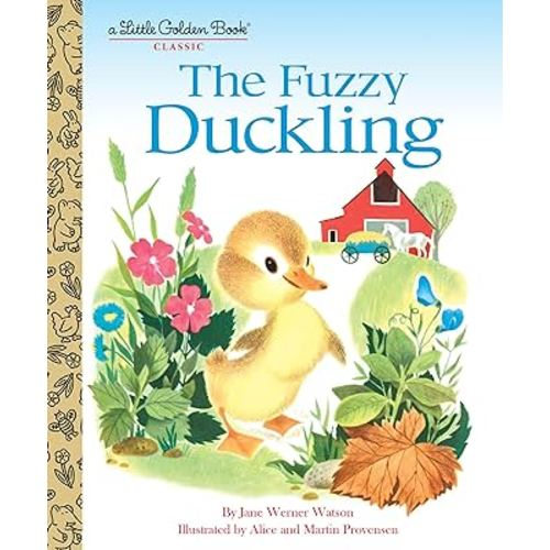 The Fuzzy Duckling: An Easter Book for Kids (Little Golden Book)