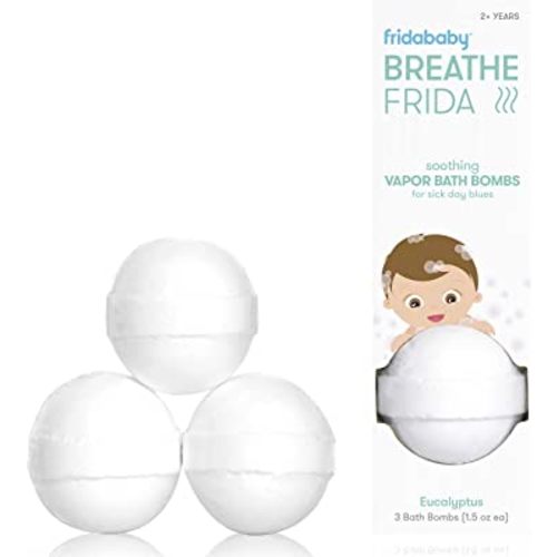 Frida Baby Natural Vapor Bath Bombs, 3 Count