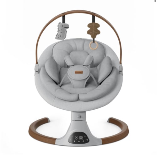 MONAMII Baby Swing with Bluetooth, Music & Remote Control