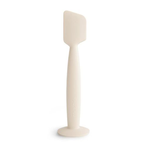 mushie Diaper Cream Applicator Soft Silicone with Suction Base (Shifting Sand)