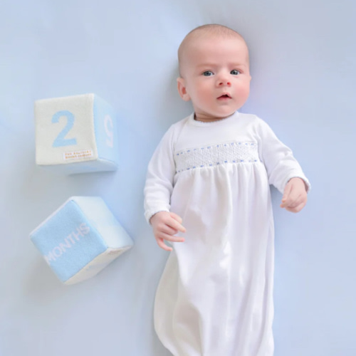 Blaylock Blocks - Buckhead Blue, Beale Street Blue & Palmetto Pearl