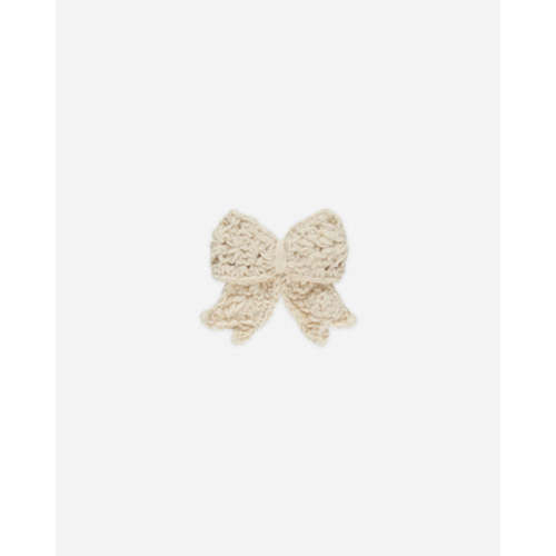 Crochet Bow || Natural