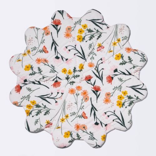 Floor Blanket and Playmat - Cloud Island™ Pink Flower