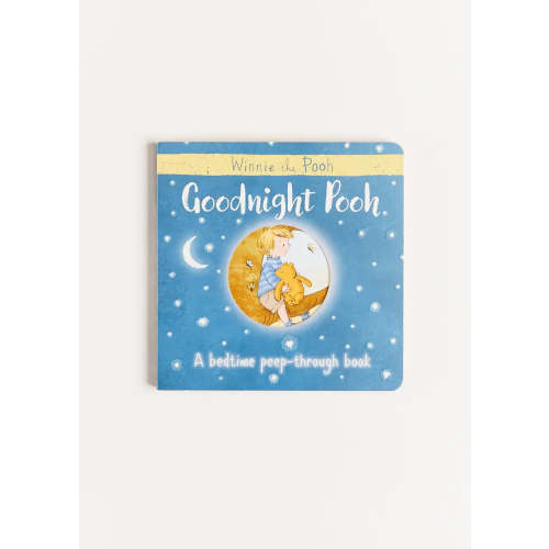 Goodnight Winnie Pooh Book in Navy
