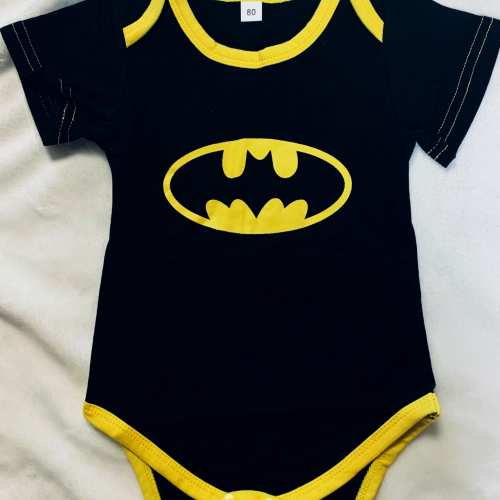 Halloween Costume for baby ,Batman Onesie Set, Batman Set for Baby Boy, , Shirt Sleeves Bodysuit, Birthday Gift Set