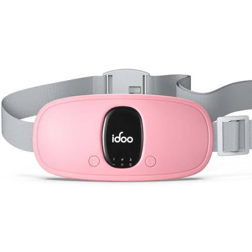 iDOO Cordless Electric Heating Pad, 3 Heat Setting, 3 Massage Modes, Pink