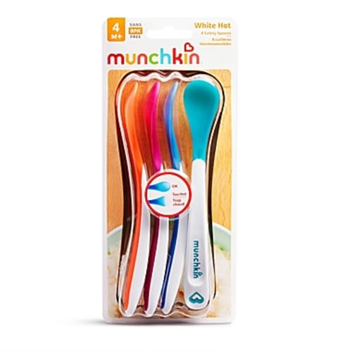 Munchkin® White Hot® 4-Pack Safety Spoons