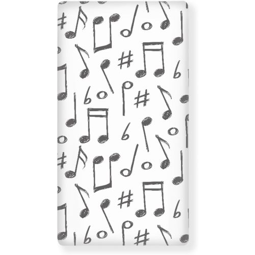 Music Notes Fitted Crib Sheet Music Notes Print Baby Crib Sheet Fit Standard Crib and Toddler Mattress,Crib Mattress Sheets for Boys Girls 28"x52"