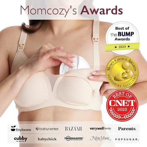 Momcozy Ultra-Thin Disposable Nursing Pads, Super Absorbent and Breathable Breastfeeding Pads, Make The Breasts Light and Unburdened, 3D Shape for The Best Fit, Individually Packaged（120 Count） - Thin but Absorbent - 120 Count(Pack of 1)