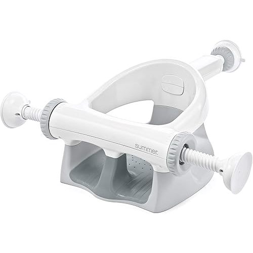 Summer Infant My Bath Seat Soft Support, Gray