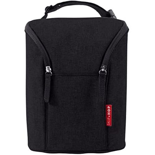 Skip Hop Baby Bottle Bag, Grab & Go, Black