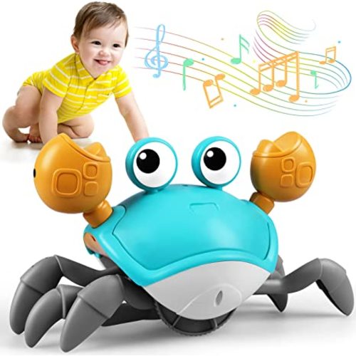 Crawling Crab Toy, Infant Tummy Time Baby Toys