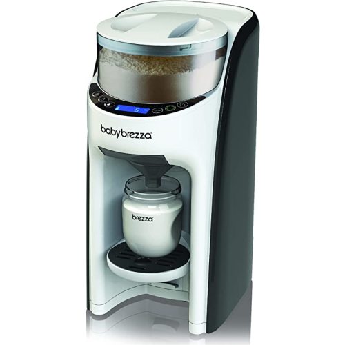 Baby Brezza New And Improved Baby Brezza Formula Pro Advanced Formula Dispenser Machine - Automatically Mix A Warm Formula Bottle Instantly - Easily Make Bottle With Automatic Powder Blending, White