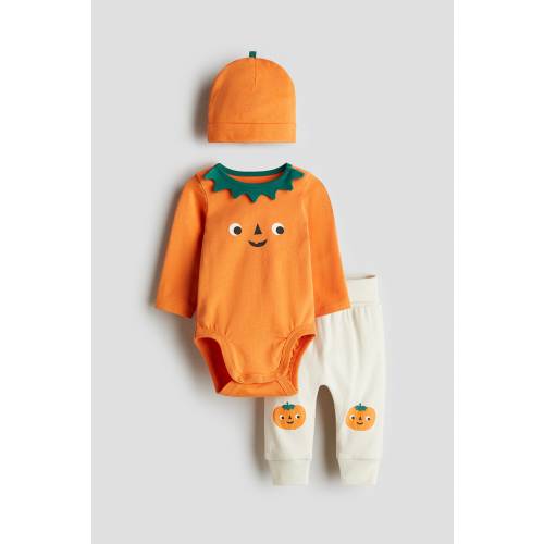 3-PIECE COTTON JERSEY SET