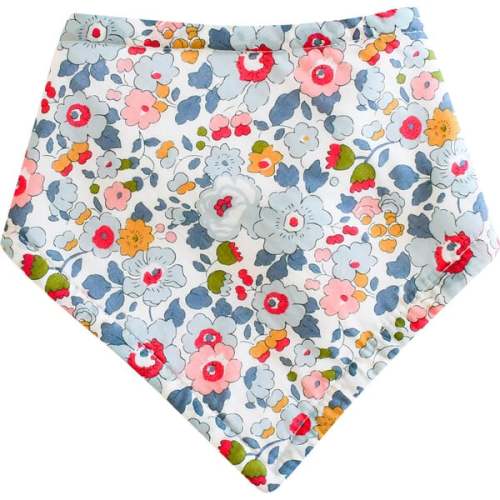 Liberty of London Baby Bandana Bib, Betsy Grey - My Little Shop UK | Maisonette