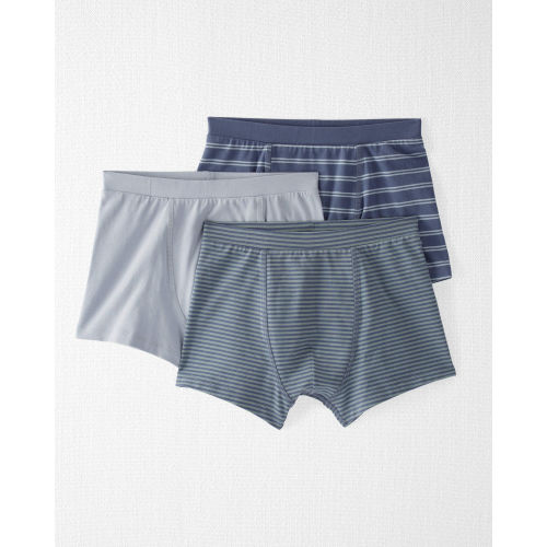 3-Pack Organic Cotton Boxer Shorts - Little Planet | Carter's