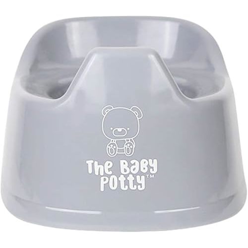 Baby Mini Potty V2.0 | Early Potty Training | Elimination Communication | Portable & Lightweight | Promotes Independence | Child Training Toilet (Gray)