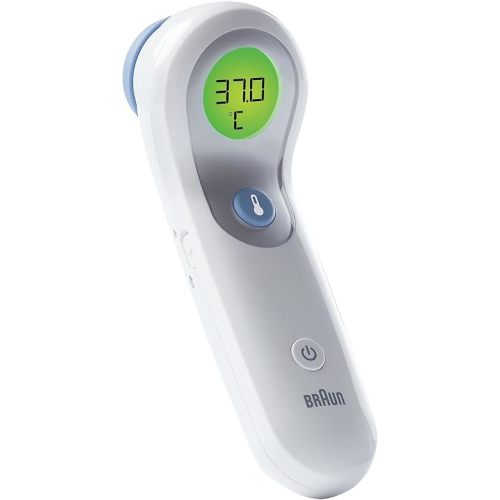 Braun BNT300CA No-Touch and Forehead Thermometer with Colour Coded Display for Baby, Children and Adults, No. 1 Brand Among Pediatricians and Moms