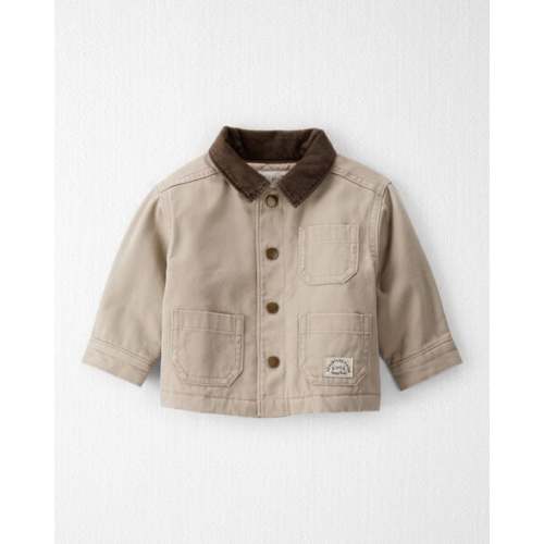 Baby Organic Cotton Twill Barn Jacket - Little Planet | Carter's