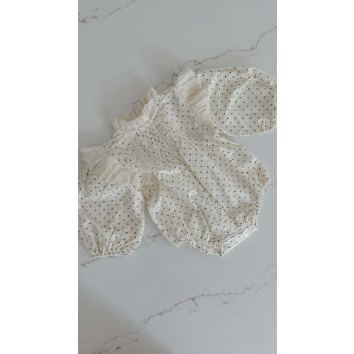 Eloise Lace Trim Romper
