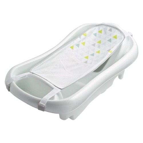 The First Years Sure Comfort Deluxe Newborn-to-Toddler Tub with Sling, Color: White