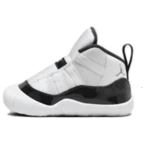 Jordan 11 Crib Bootie "Gratitude" White/Metallic Gold-Black (CI6165 170) - 4