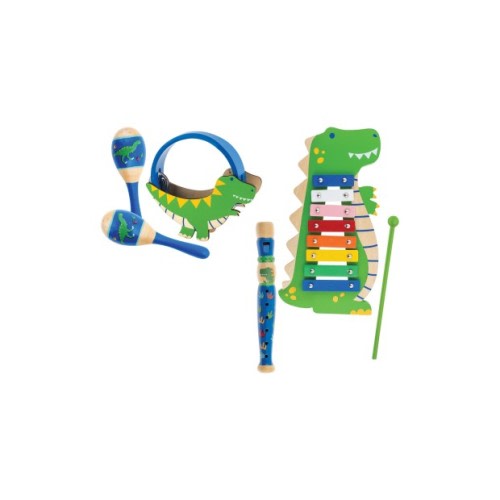 Stephen Joseph 6-Piece Dino Music Set