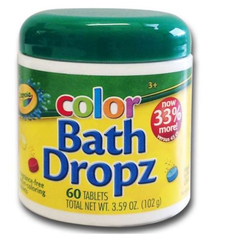 Crayola Color Bath Dropz - 3.59oz/60ct