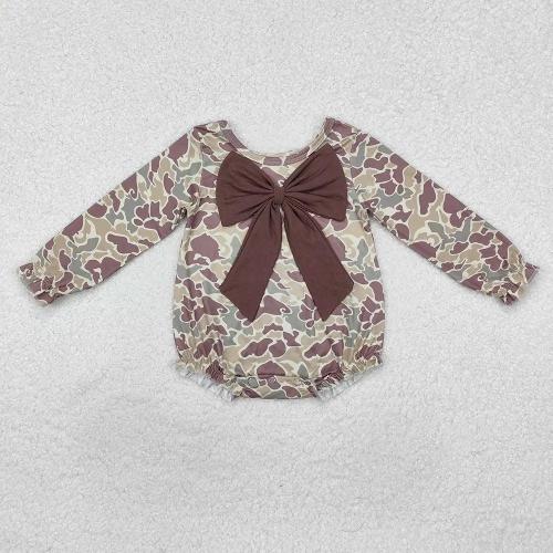 Camo Girl Romper 1-2 week tat
