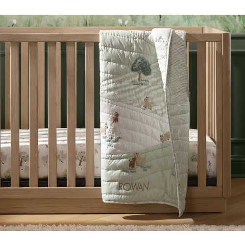 Bowie Billy Goat Baby Quilt | Pottery Barn Kids