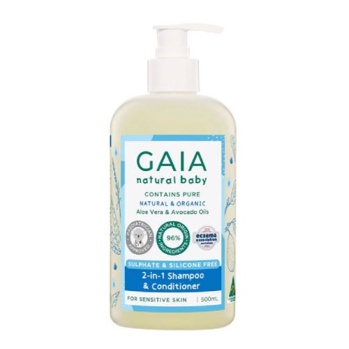 Gaia 2 In 1 Shampoo And Conditioner 250Ml