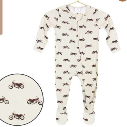 Cruz Zipper Footies