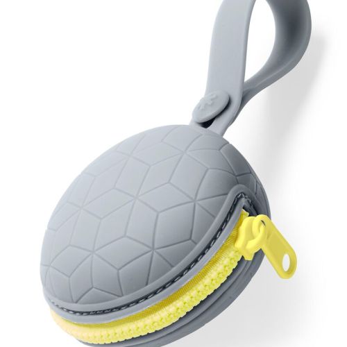 Gray Grab & Go Silicone Pacifier Holder | skiphop.com