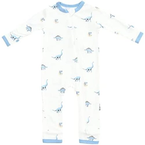 KYTE BABY Zippered Rompers, 97% Rayon made from Bamboo, 3% Spandex,