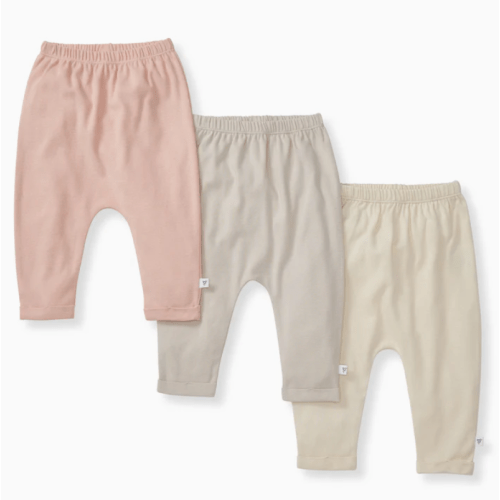 Solid Organic Cotton Baby Pants 3 Pack - Pink Sand – Burt's Bees Baby